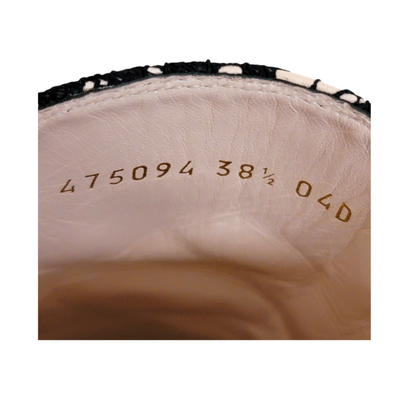 Gucci Horsebit Princetown Black Lace Loafers Slides Flats Mules 8.5 38.5 475094 - Picture 4 of 15